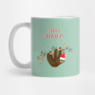 Cute xmas sloth Mug